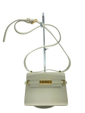 SAINT LAURENT Manhattan Shoulder Bag White